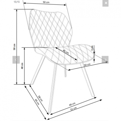 Kėdė K360 13 Kėdė K360 13