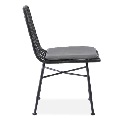 Kėdė K401 juoda 3 Kėdė K401 juoda 3