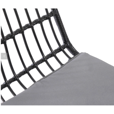 Kėdė K401 juoda 6 Kėdė K401 juoda 6