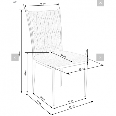 Kėdė K436 7 Kėdė K436 7