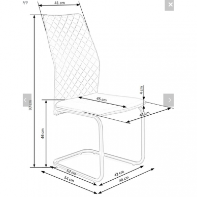 Kėdė K444 7 Kėdė K444 7
