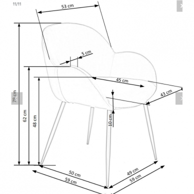 Kėdė K480 9 Kėdė K480 9