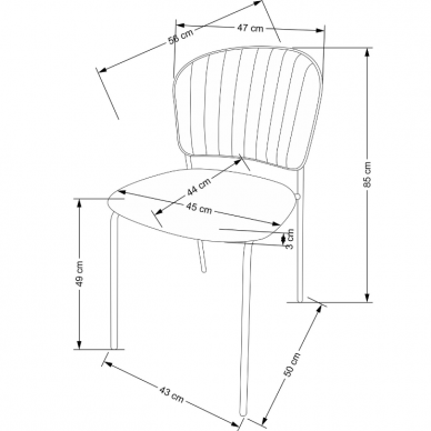 Kėdė K499 14 Kėdė K499 14