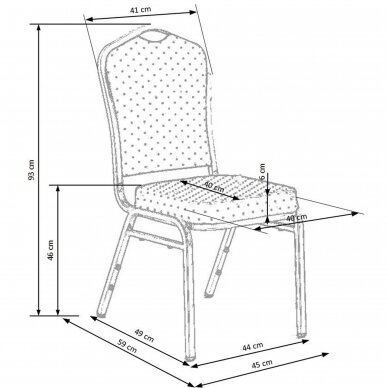 Kėdė K66 4 Kėdė K66 4
