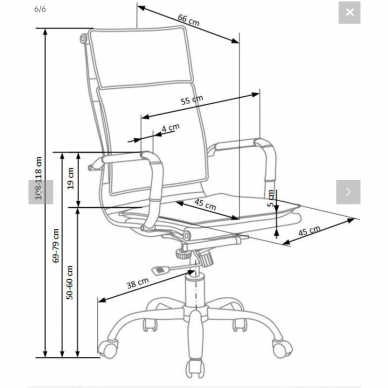 Kėdė MANTUS 5 Kėdė MANTUS 5