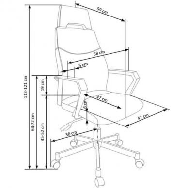 Kėdė OLAF 2 Kėdė OLAF 2