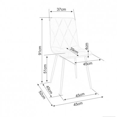 Kėdė Tom 6 Kėdė Tom 6