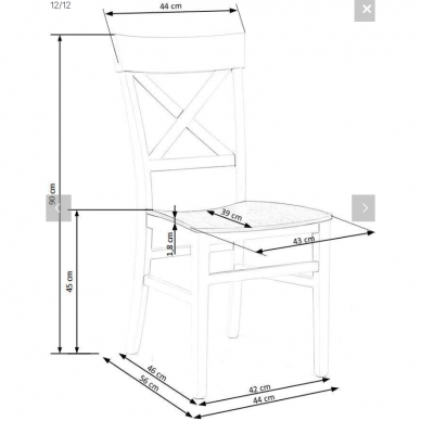 Kėdė TUTTI 2 7 Kėdė TUTTI 2 7