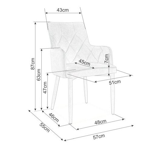 Kėdė RICO A 1 Kėdė RICO A 1