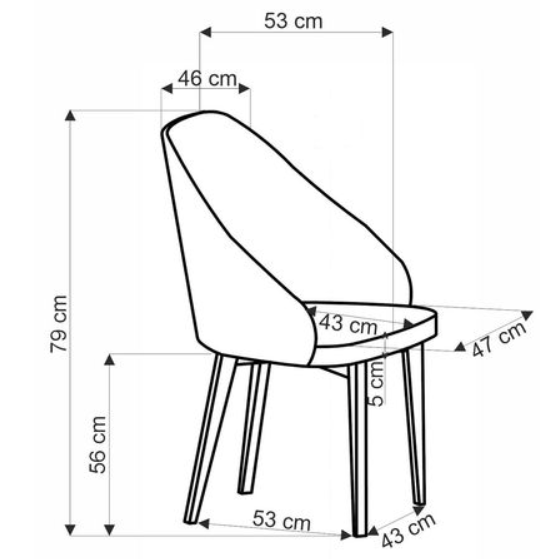 Kėdė MALAGA 9 Kėdė MALAGA 9