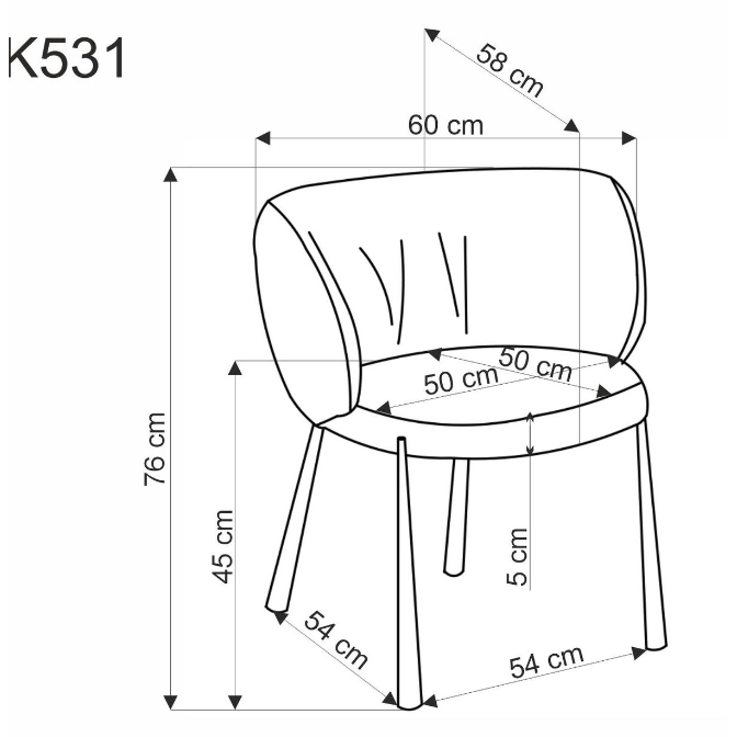 Kėdė K531 9