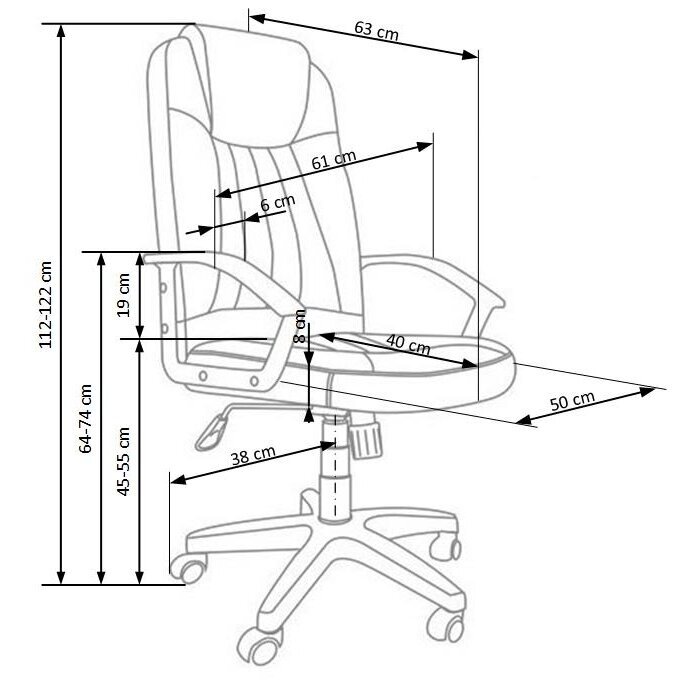 Kėdė RINO 2 Kėdė RINO 2