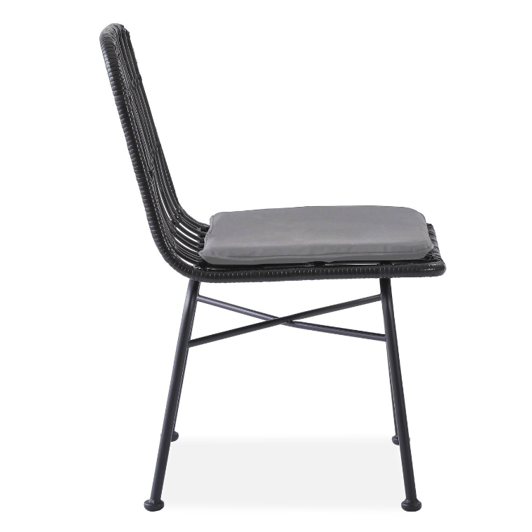 Kėdė K401 juoda 3 Kėdė K401 juoda 3