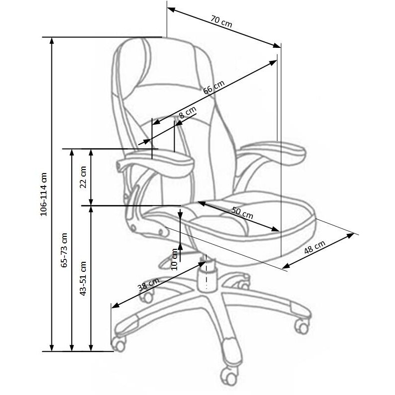 Kėdė CARLOS 7 Kėdė CARLOS 7