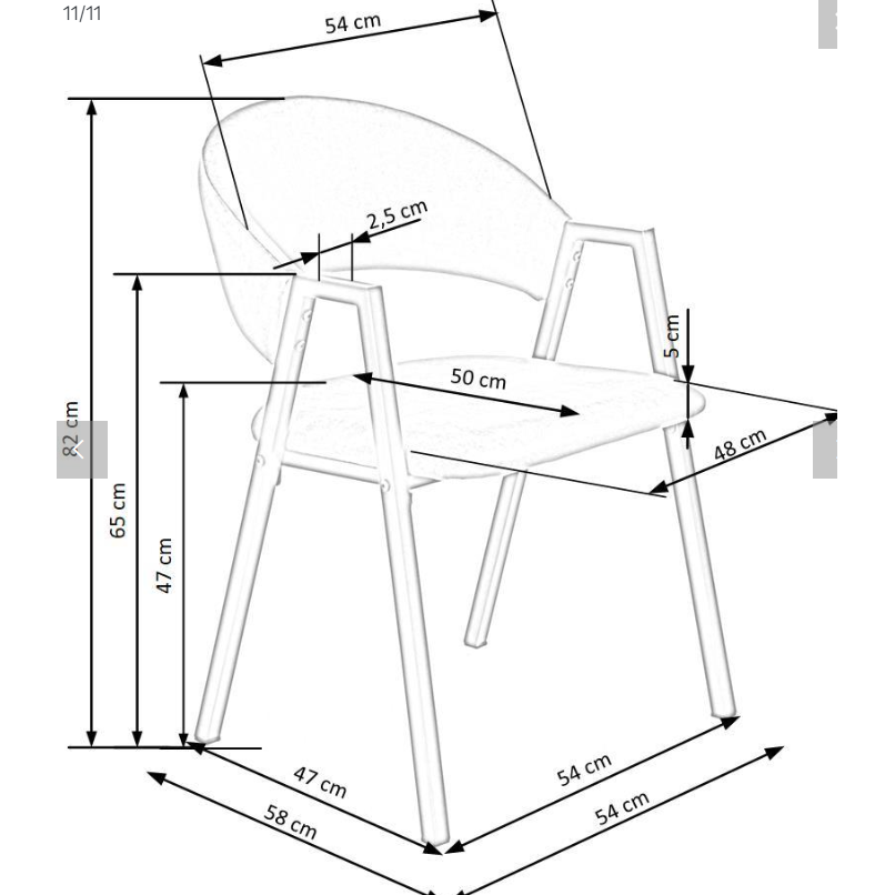 Kėdė K473 9 Kėdė K473 9