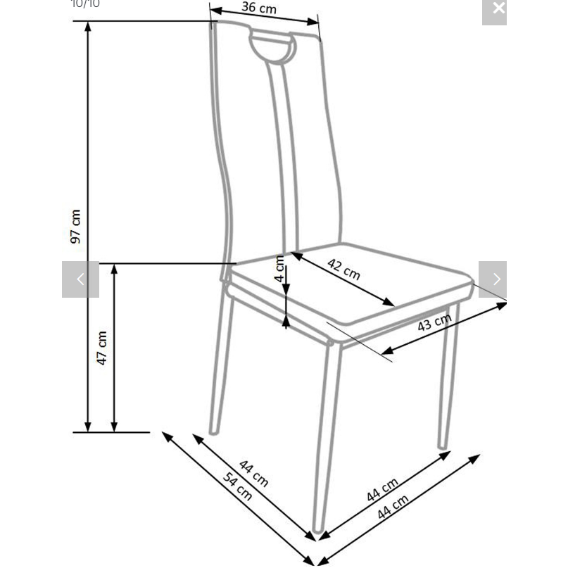 Kėdė K202 (K) 6 Kėdė K202 (K) 6