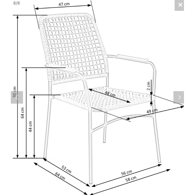 Kėdė K457 6 Kėdė K457 6