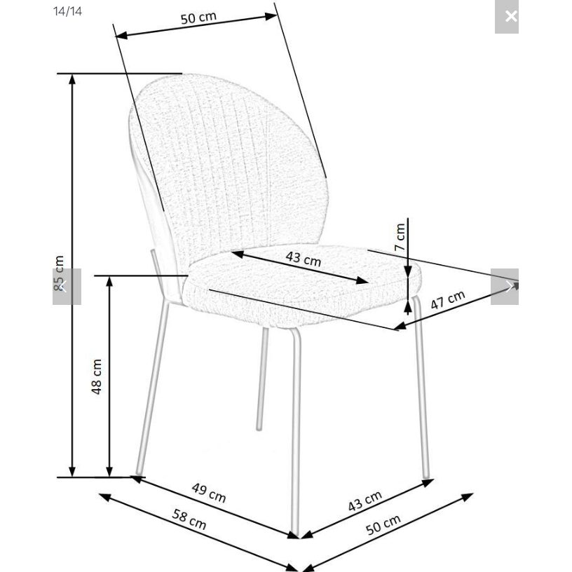 Kėdė K471 9 Kėdė K471 9