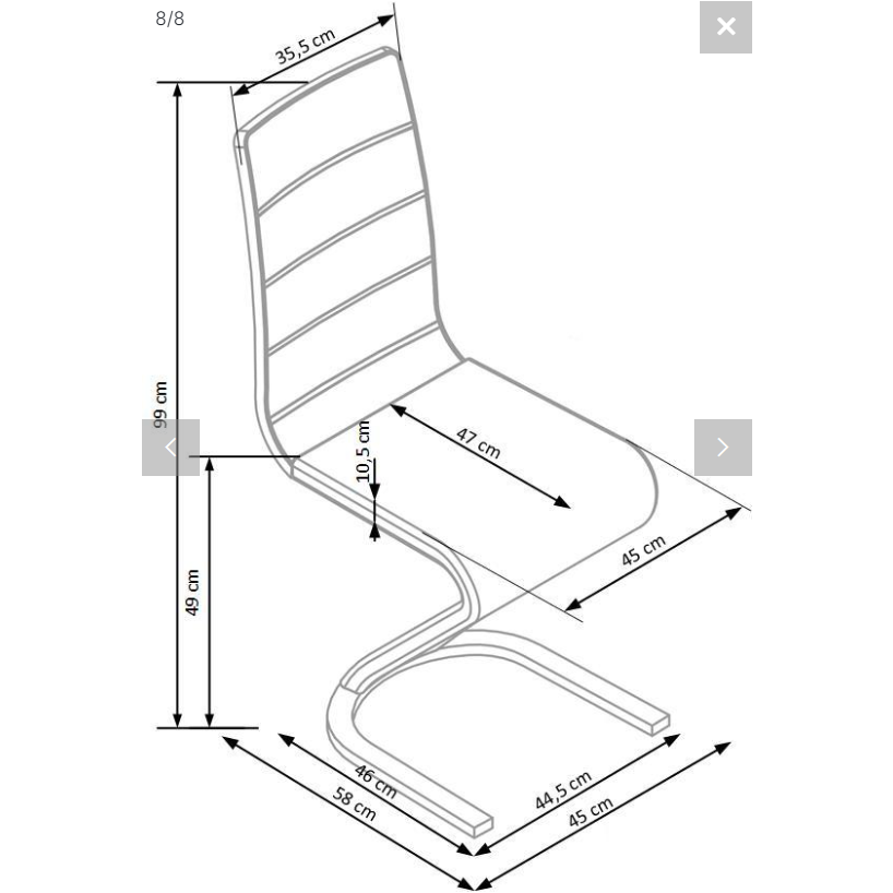 Kėdė K194 6 Kėdė K194 6