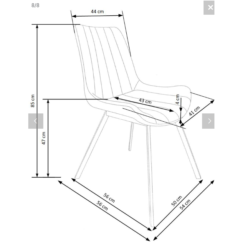 Kėdė K279 7 Kėdė K279 7