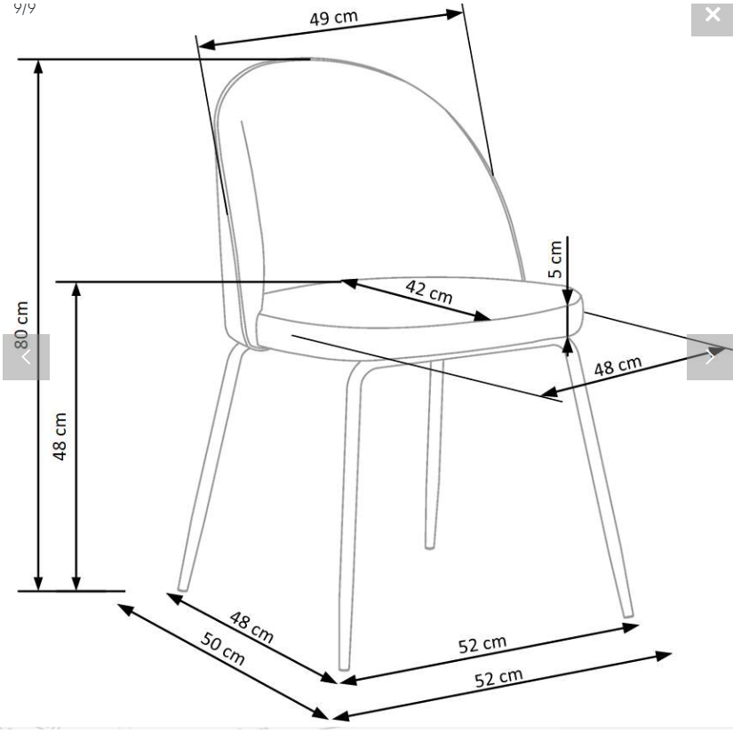 Kėdė K314 7 Kėdė K314 7