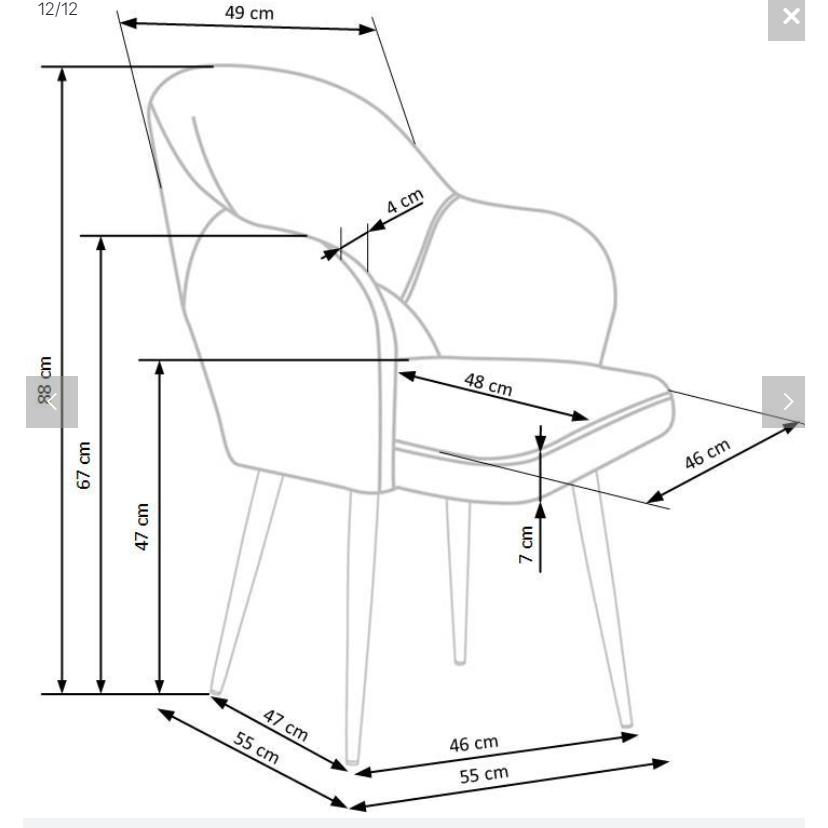 Kėdė K364 9 Kėdė K364 9