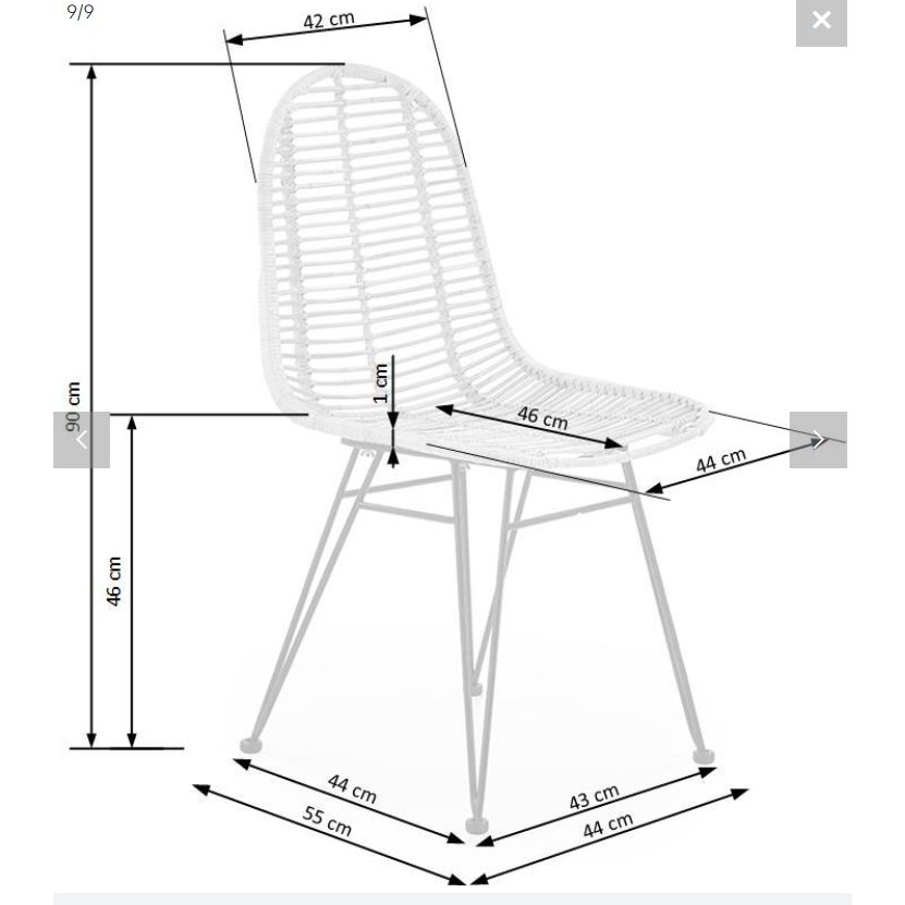 Kėdė K337 7 Kėdė K337 7