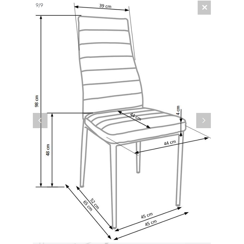 Kėdė K292 7 Kėdė K292 7