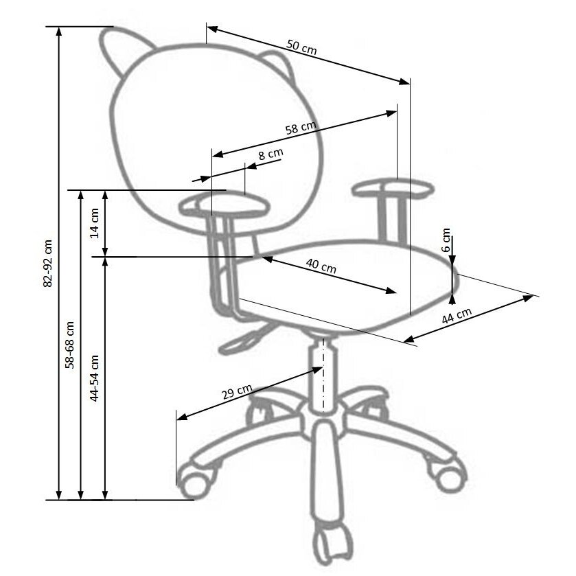 Kėdė MIKIS 1 Kėdė MIKIS 1
