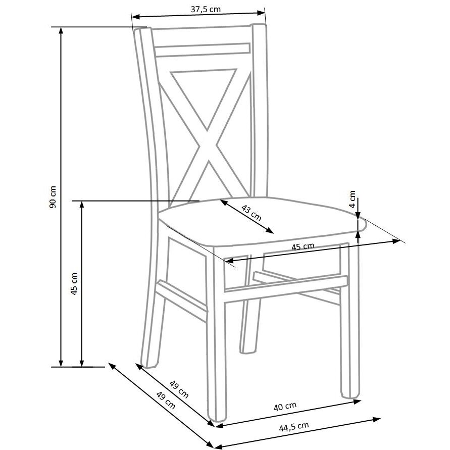 Kėdė DARIUS 3 Kėdė DARIUS 3