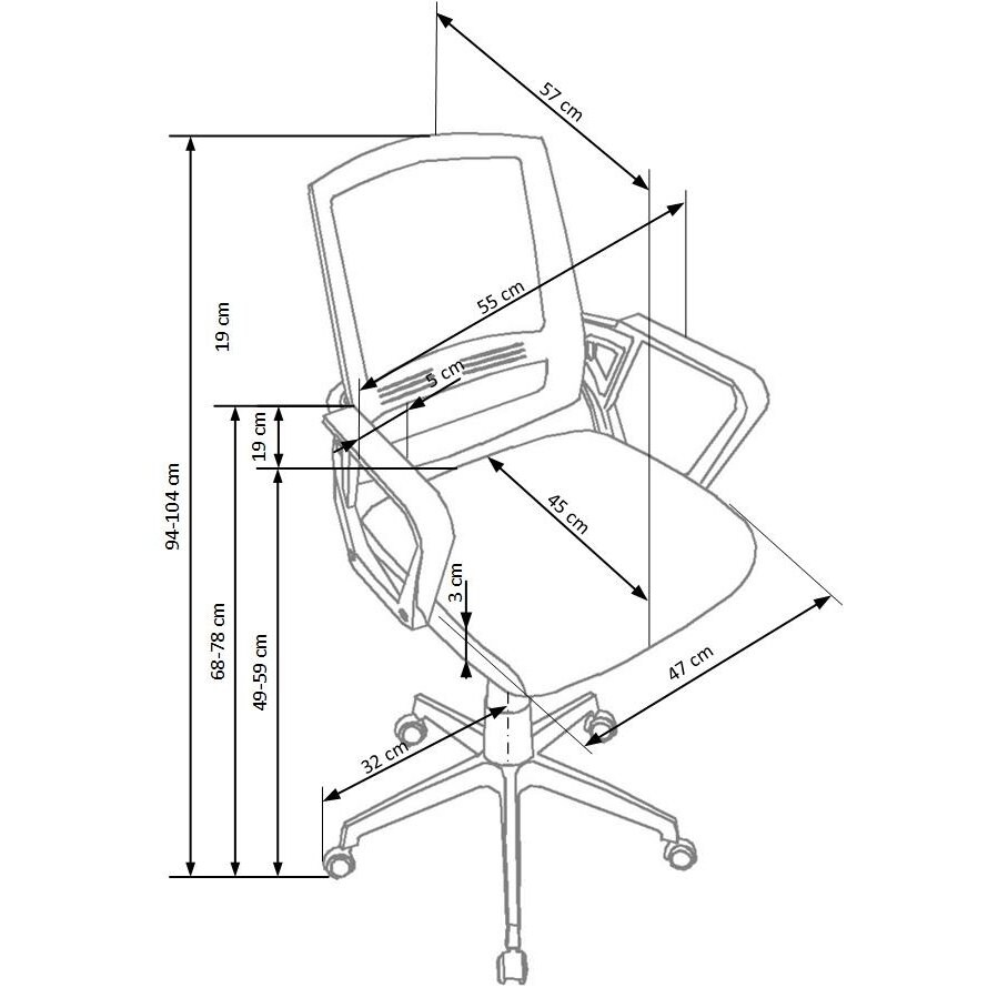 Kėdė ASCOT 2 Kėdė ASCOT 2