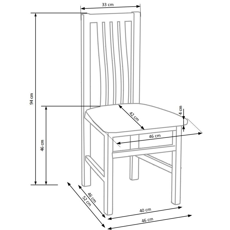 Kėdė PAWEL sonoma 1