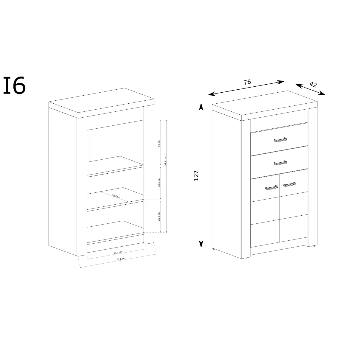 Komoda Indianapolis [I-6] 3
