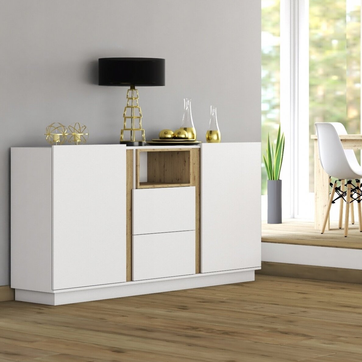 Komoda 180 GREY 04 3 Komoda 180 GREY 04 3