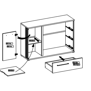 Komoda Molto 12 Black 4 Komoda Molto 12 Black 4
