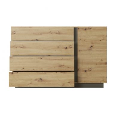 Komoda Arco [138 d4s graffite] 1