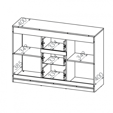 Komoda BALTICA 09 3 Komoda BALTICA 09 3