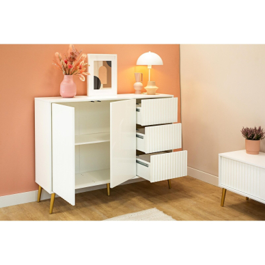 Komoda Barcelona White 2D3S 2 Komoda Barcelona White 2D3S 2