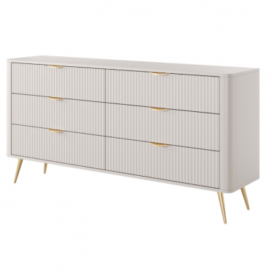 Komoda Lante [163 6s beige]