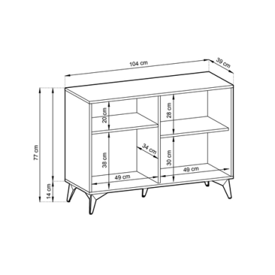 Komoda Nomdi 1 3 Komoda Nomdi 1 3