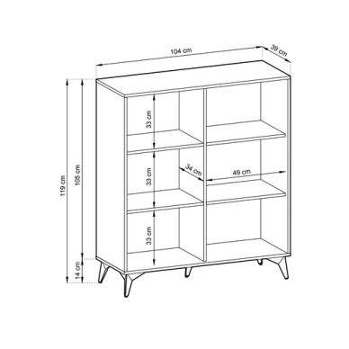 Komoda Nomdi 3 4 Komoda Nomdi 3 4
