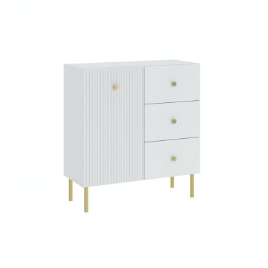 Komoda Viena White 1D3S 8