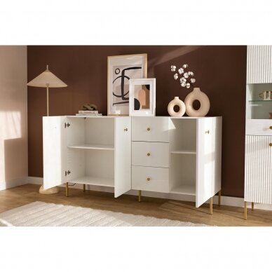 Komoda Viena White 3D3S 1