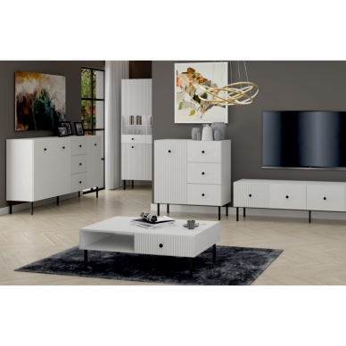 Komoda Viena White 3D3S 5