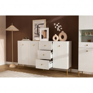 Komoda Viena White 3D3S 2