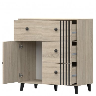 Komoda XOF 4S1D 2