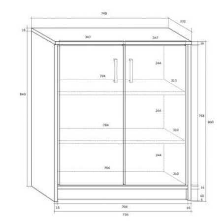 Komoda K1-2D 1 Komoda K1-2D 1