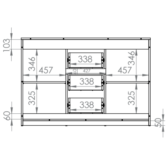 Komoda BALTICA 09 5 Komoda BALTICA 09 5