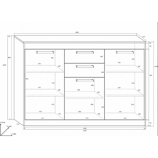 Komoda Maximus MXS-09 1