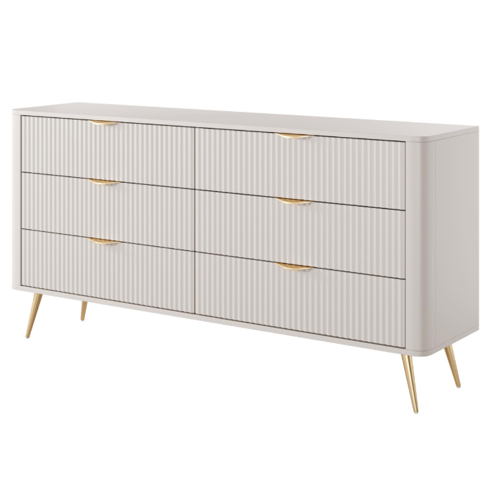 Komoda Lante [163 6s beige]